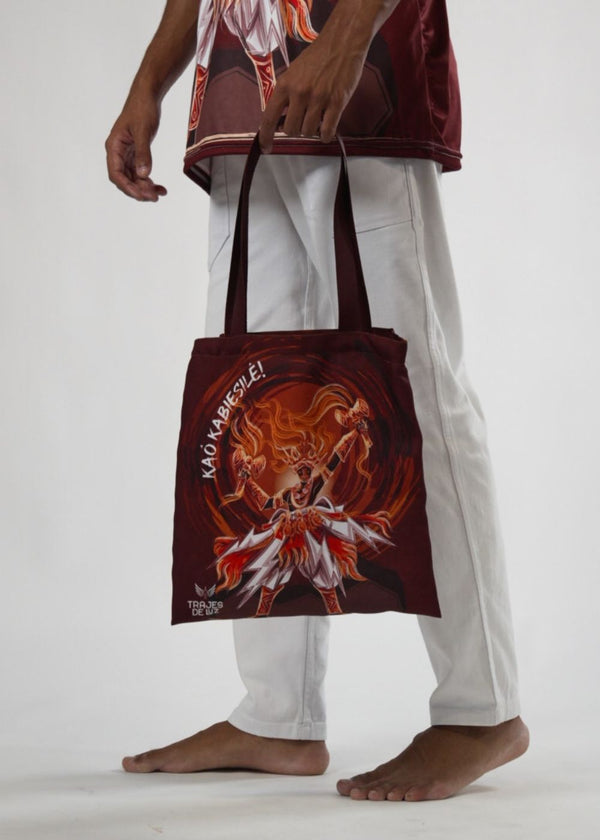 Ecobag Orixá Xangô Coleção Oríkìs | Trajes de Luz
