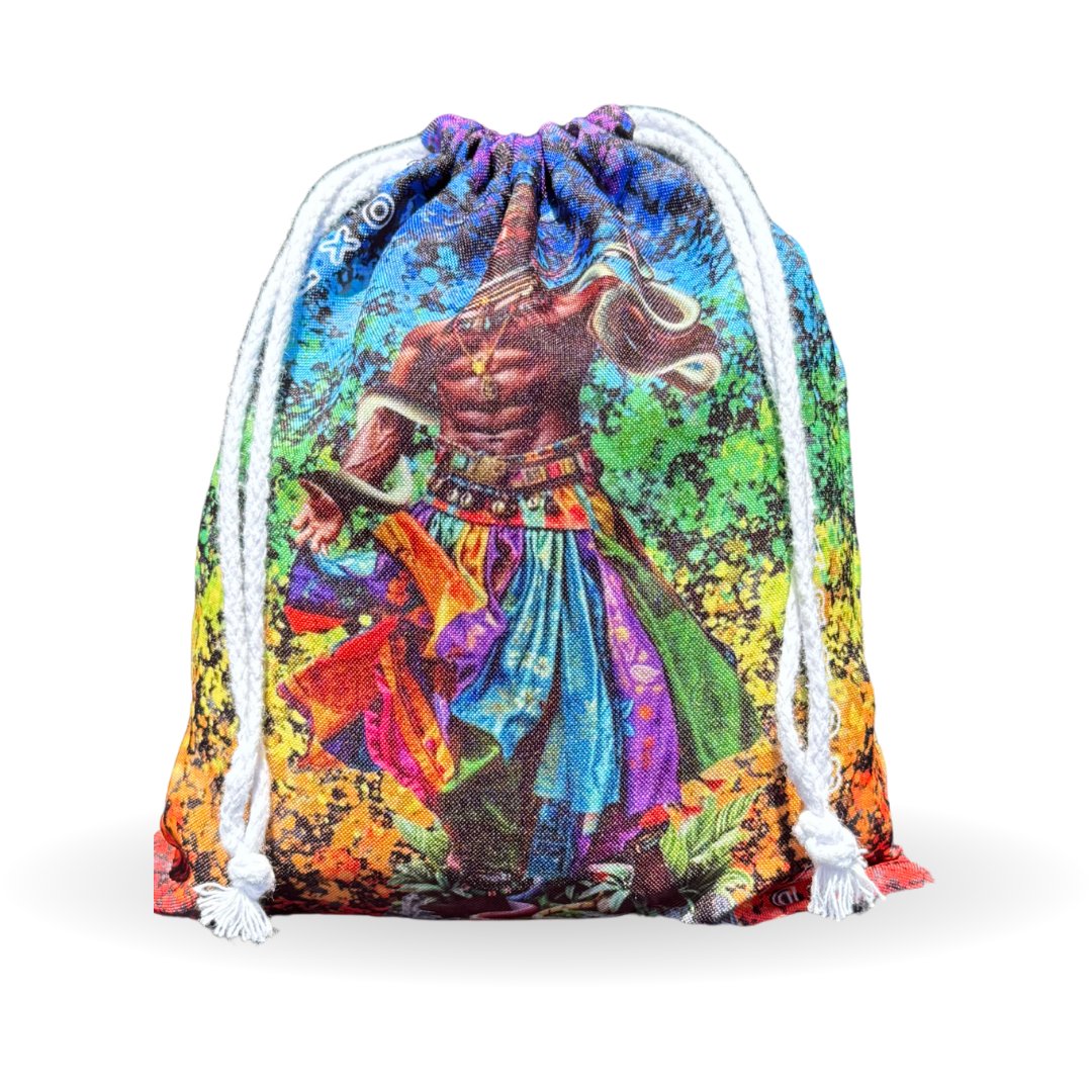 Saco Porta Guias Orixá Oxumarê Umbanda e Candomblé - Coleção Orum | Trajes de Luz