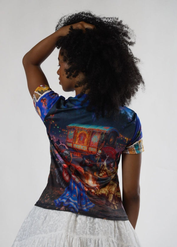 Camiseta Ciganos Entidade Umbanda - Coleção Aruanda | Trajes de Luz