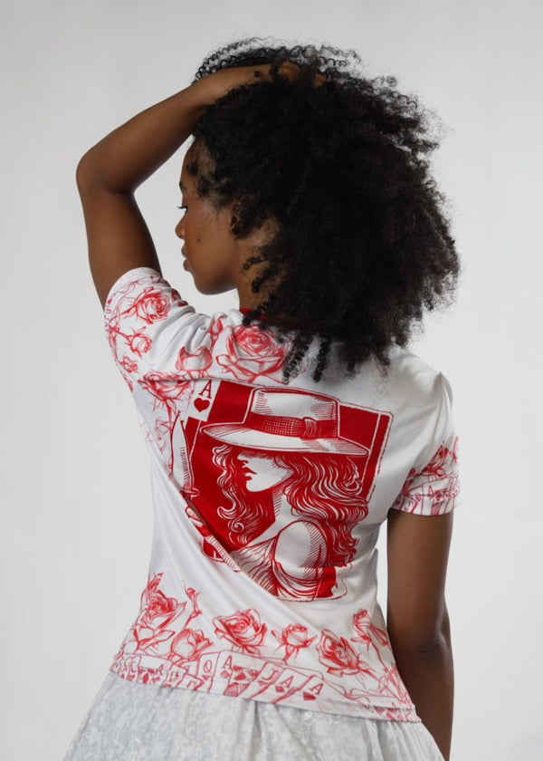 Camiseta Malandra Maria Navalha Entidade Umbanda - Coleção Guardiões | Trajes de Luz