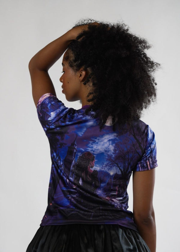 Camiseta Pomba Gira Maria Mulambo Entidade Umbanda - Coleção Guardiões | Trajes de Luz