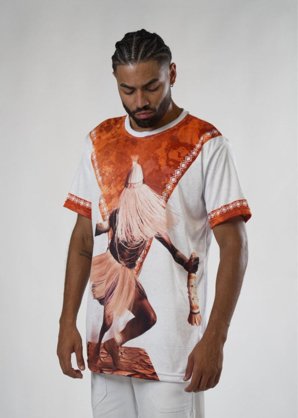 Camiseta Orixá Obaluaê Umbanda e Candomblé - Coleção Orum | Trajes de Luz
