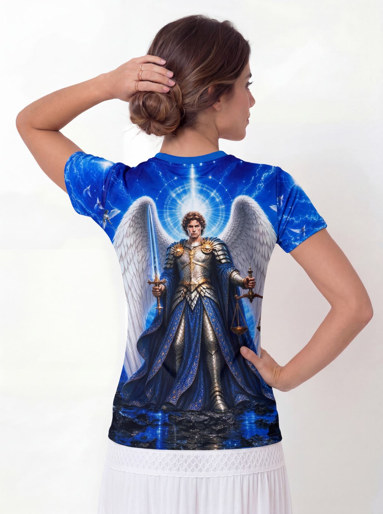Camiseta São Miguel Arcanjo - Coleção Sacrossanto | Trajes de Luz
