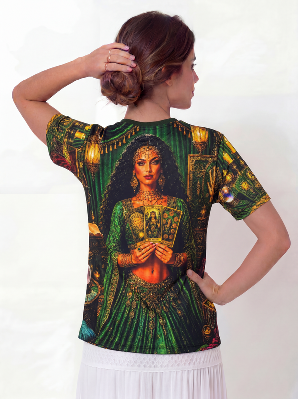 Camiseta Cigana Esmeralda Entidade Umbanda - Coleção Gytanos | Trajes de Luz