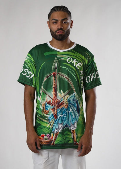 Camiseta Oxóssi Umbanda e Candomblé - Coleção Oríkì's | Trajes de Luz