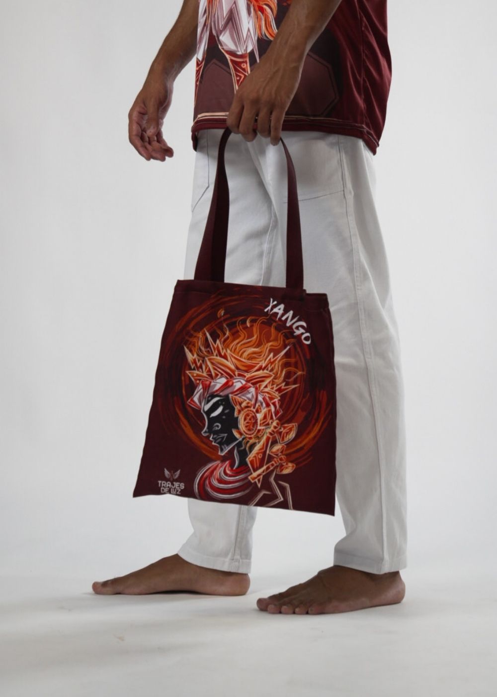 Ecobag Orixá Xangô Coleção Oríkìs | Trajes de Luz
