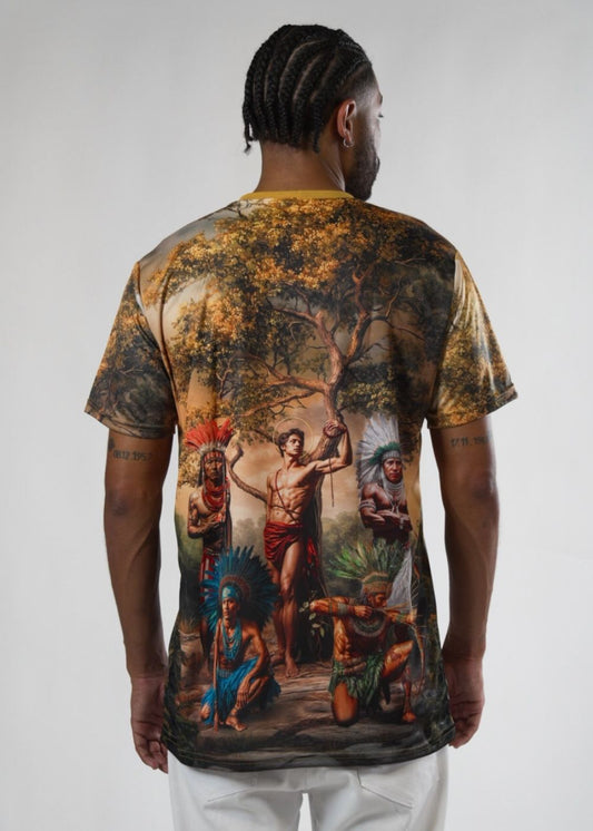 Camiseta Caboclos Entidade Umbanda - Coleção Aruanda | Trajes de Luz