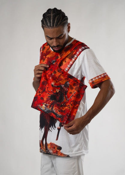 Ecobag Orixá Exu Umbanda e Candomblé - Coleção Orum | Trajes de Luz
