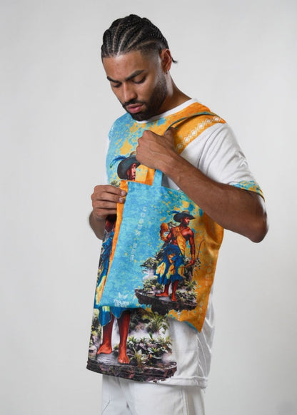 Ecobag Orixá Logun Edé Umbanda e Candomblé - Coleção Orum | Trajes de Luz