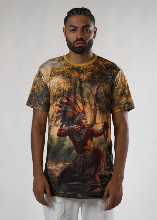 Camiseta Caboclos Entidade Umbanda - Coleção Aruanda | Trajes de Luz