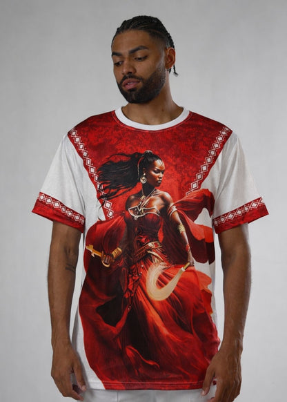 Camiseta Orixá Iansã Umbanda e Candomblé - Coleção Orum | Trajes de Luz