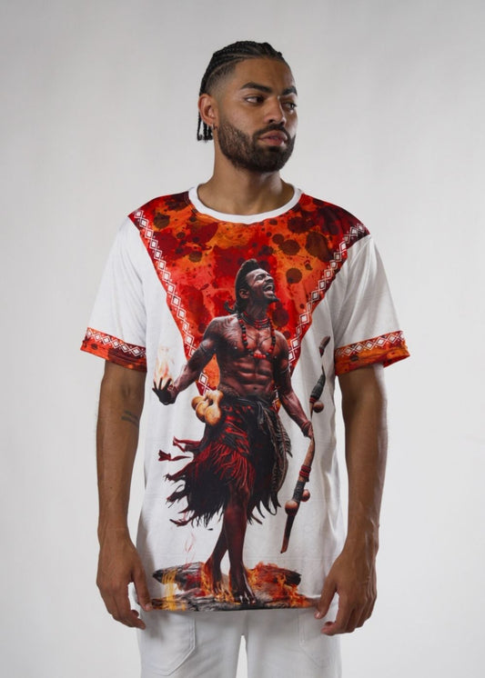 Camiseta Orixá Exu Umbanda e Candomblé - Coleção Orum | Trajes de Luz