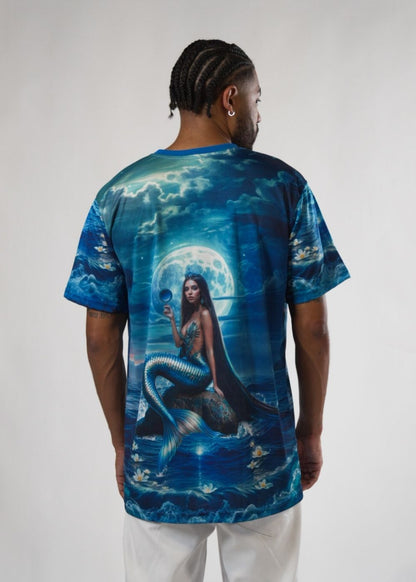 Camiseta Iemanjá Entidade Umbanda - Coleção Aruanda | Trajes de Luz