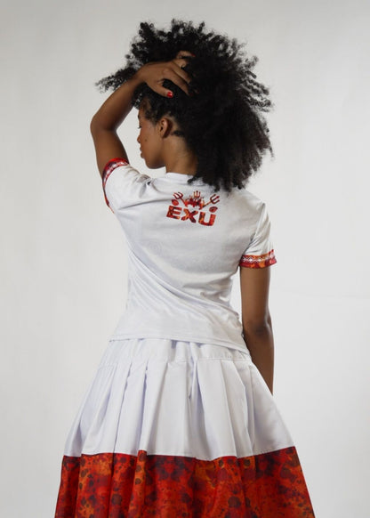 Camiseta Orixá Exu Umbanda e Candomblé - Coleção Orum | Trajes de Luz
