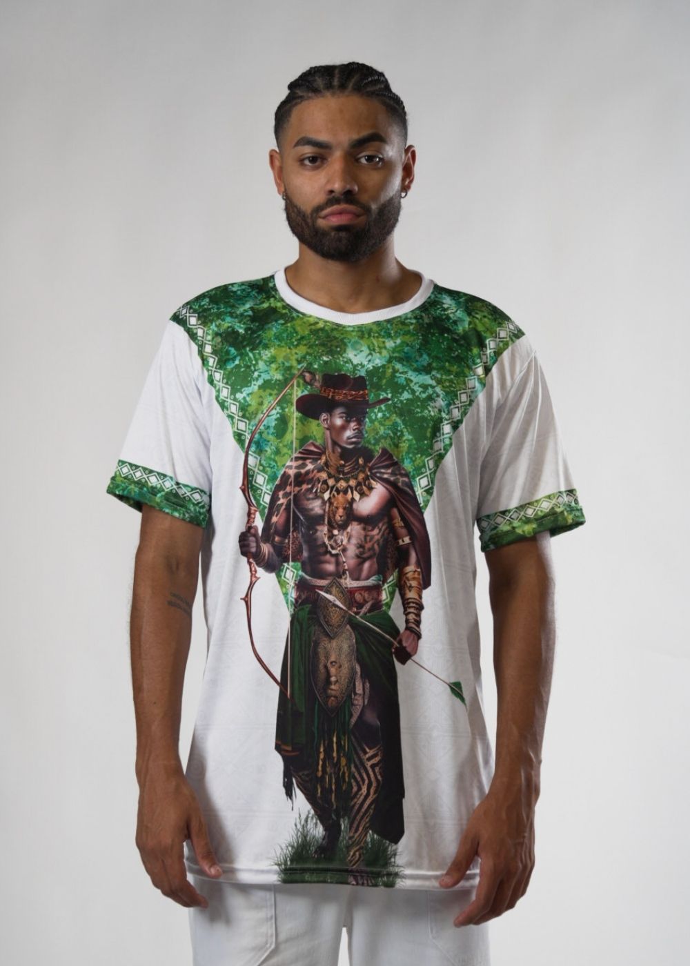 Camiseta Oxóssi Umbanda e Candomblé - Coleção Orum | Trajes de Luz