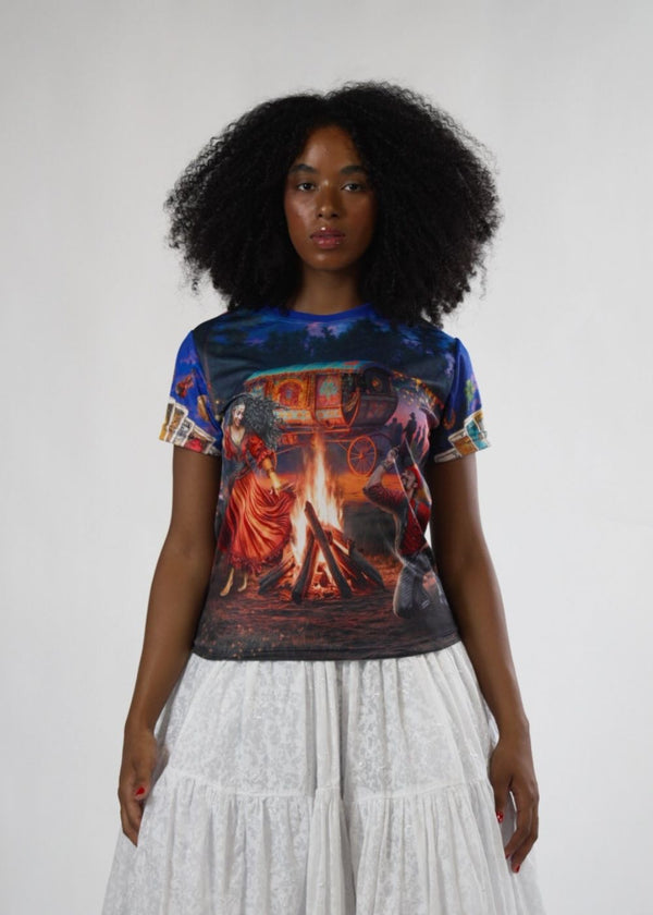 Camiseta Ciganos Entidade Umbanda - Coleção Aruanda | Trajes de Luz