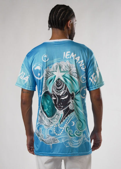 Camiseta Iemanjá Umbanda e Candomblé - Coleção Oríkì's | Trajes de Luz