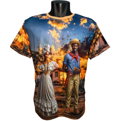 Camiseta Baianos Entidade Umbanda - Coleção Aruanda | Trajes de Luz