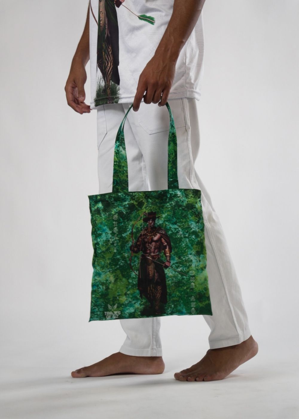 Ecobag Orixá Oxóssi Umbanda e Candomblé - Coleção Orum | Trajes de Luz