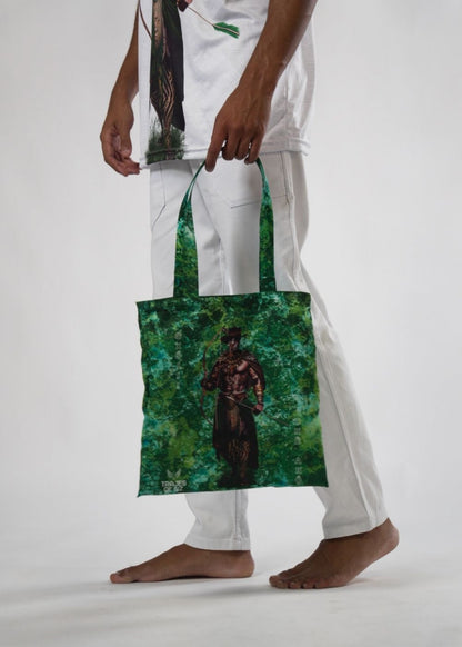 Ecobag Orixá Oxóssi Umbanda e Candomblé - Coleção Orum | Trajes de Luz