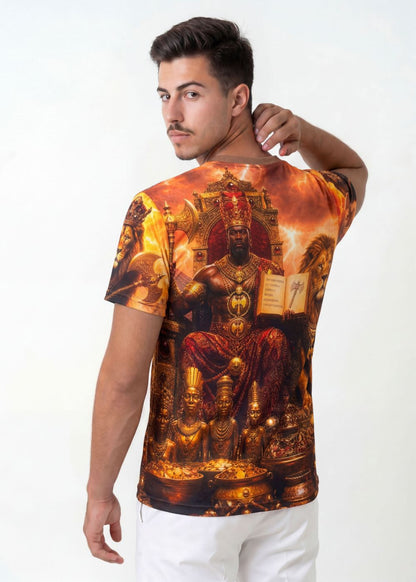 Camiseta Xangô Entidade Umbanda - Coleção Aruanda | Trajes de Luz