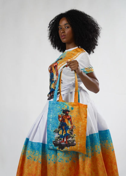 Ecobag Orixá Logun Edé Umbanda e Candomblé - Coleção Orum | Trajes de Luz