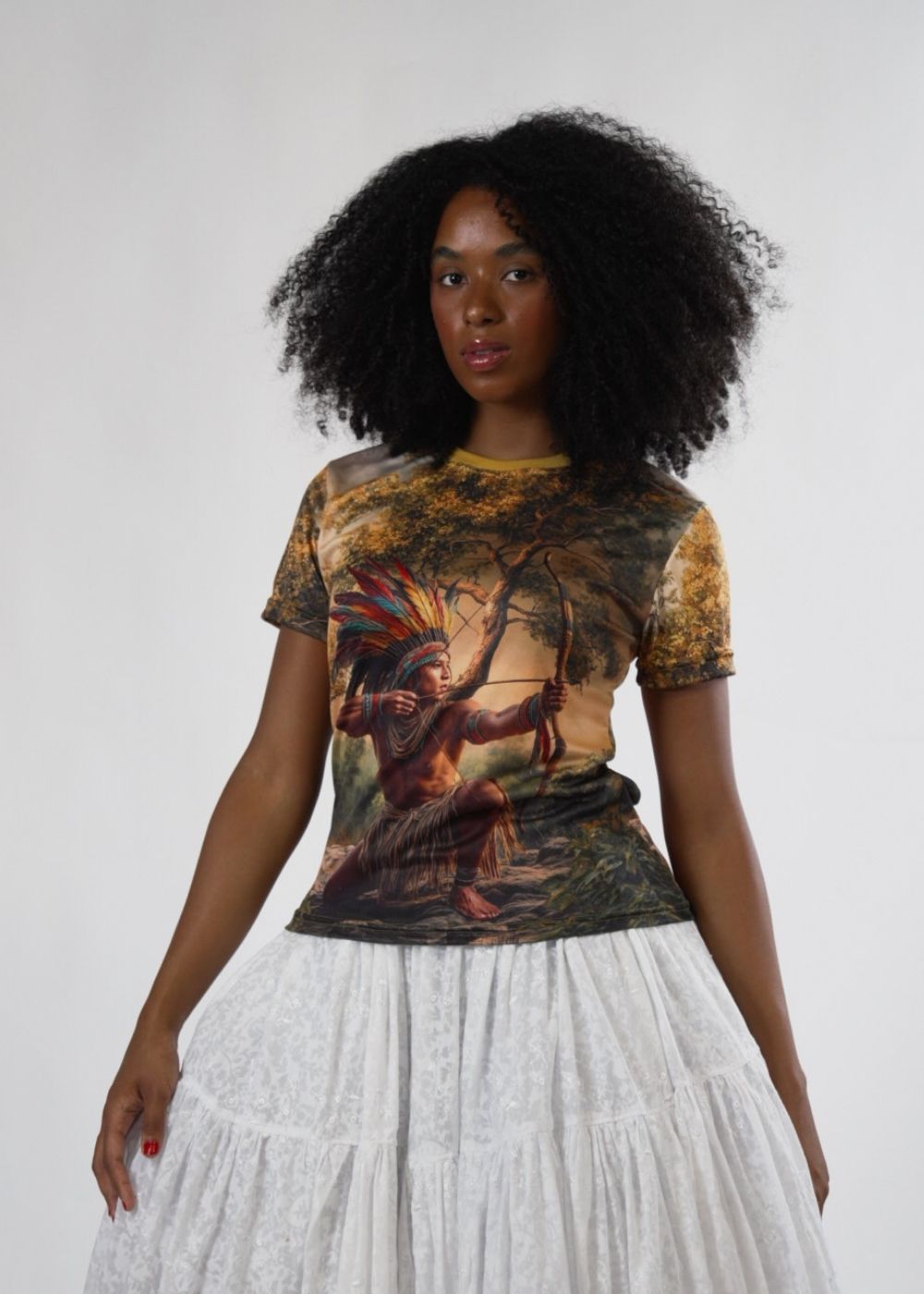 Camiseta Caboclos Entidade Umbanda - Coleção Aruanda | Trajes de Luz
