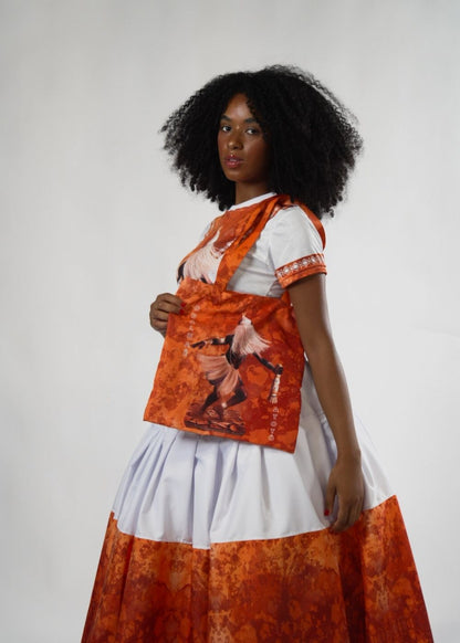 Ecobag Orixá Obaluaê Umbanda e Candomblé - Coleção Orum | Trajes de Luz