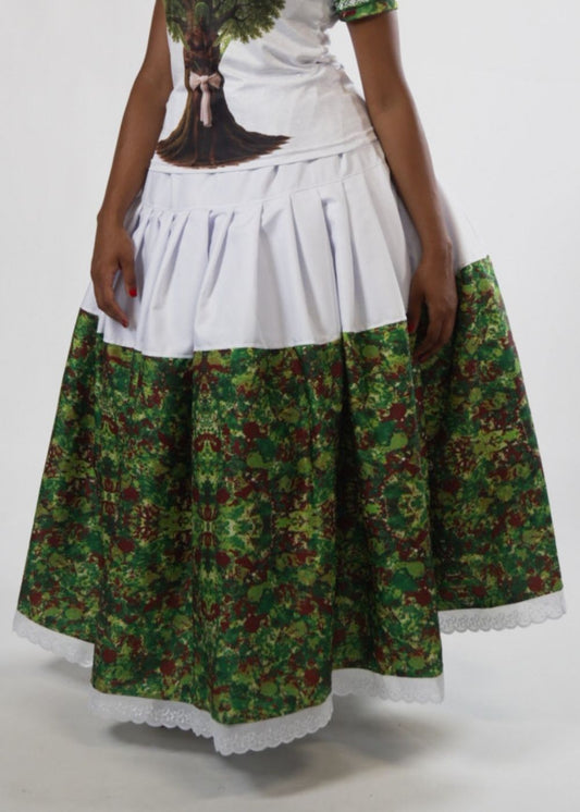 Saia de Orixá Iroko Coleção Orum | Trajes de Luz
