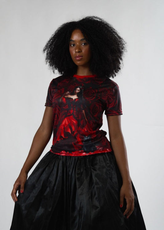Camiseta Pomba Gira Entidade Umbanda - Coleção Aruanda | Trajes de Luz