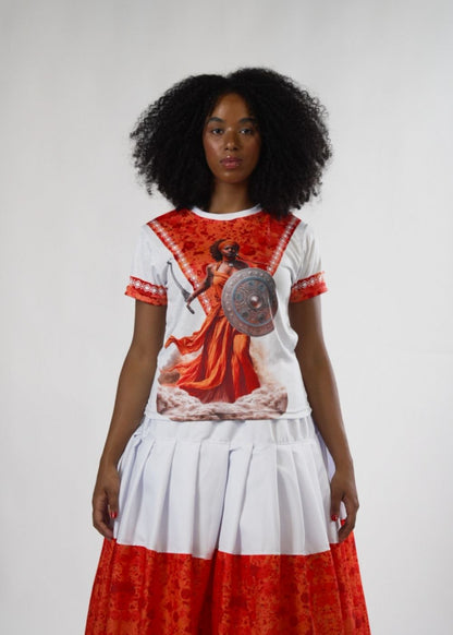 Camiseta Orixá Obá Umbanda e Candomblé - Coleção Orum | Trajes de Luz