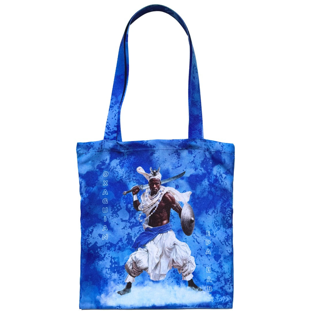 Ecobag Orixá Oxaguian Umbanda e Candomblé - Coleção Orum | Trajes de Luz
