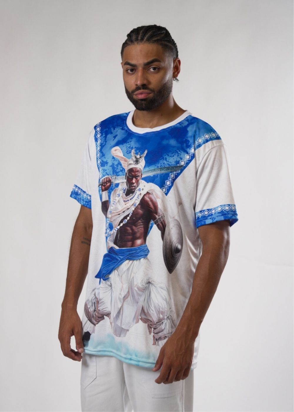 Camiseta Oxaguian Umbanda e Candomblé - Coleção Orum | Trajes de Luz