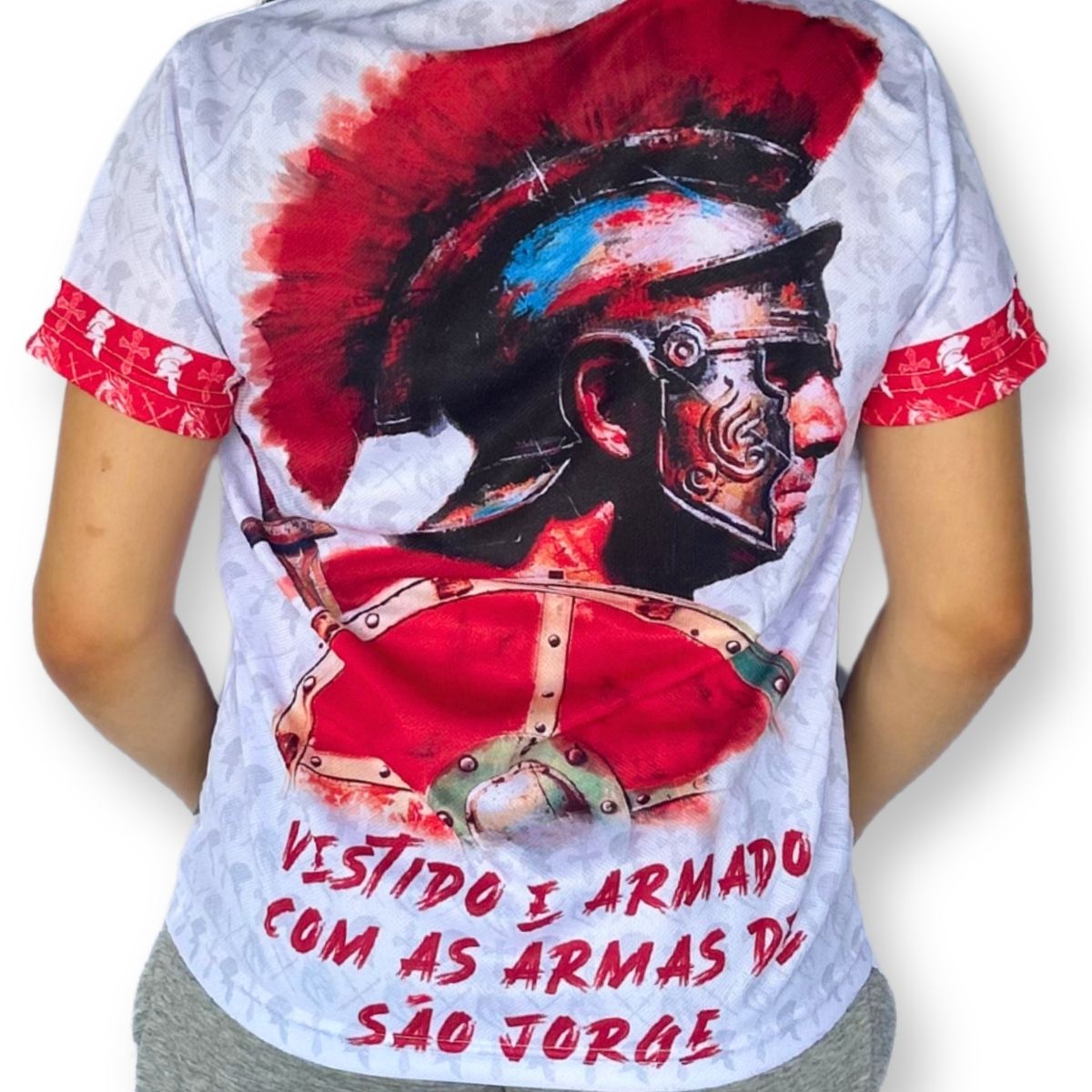Camiseta São Jorge Guerreiro - Coleção Sacrossanto | Trajes de Luz