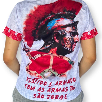 Camiseta São Jorge Guerreiro - Coleção Sacrossanto | Trajes de Luz