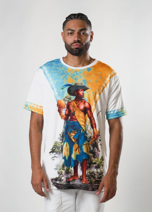 Camiseta Orixá Logun Edé Umbanda e Candomblé - Coleção Orum | Trajes de Luz