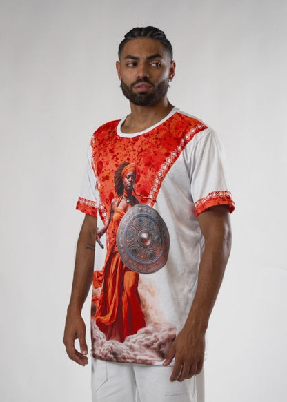 Camiseta Orixá Obá Umbanda e Candomblé - Coleção Orum | Trajes de Luz