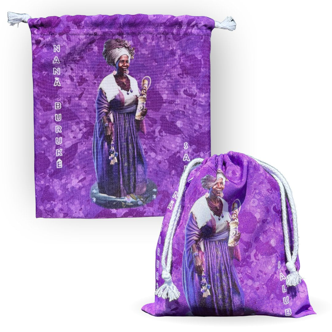 Saco Porta Guias Orixá Nanã Umbanda e Candomblé - Coleção Orum | Trajes de Luz