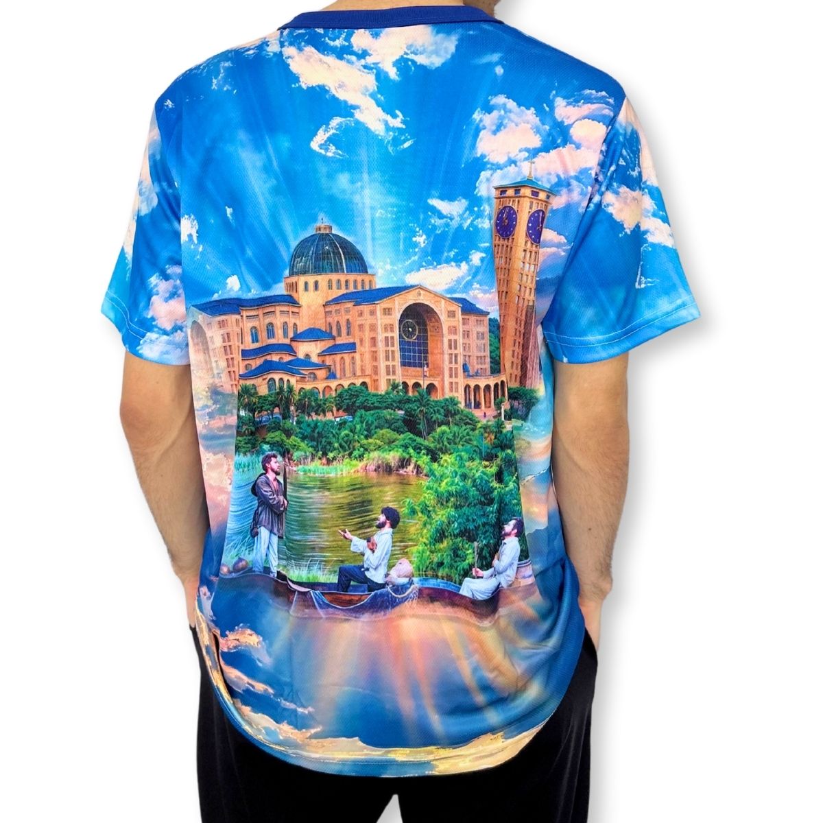 Camiseta Nossa Senhora Aparecida - Coleção Sacrossanto | Trajes de Luz
