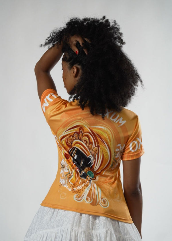 Camiseta Orixá Oxum Umbanda e Candomblé - Coleção Oríkì's | Trajes de Luz