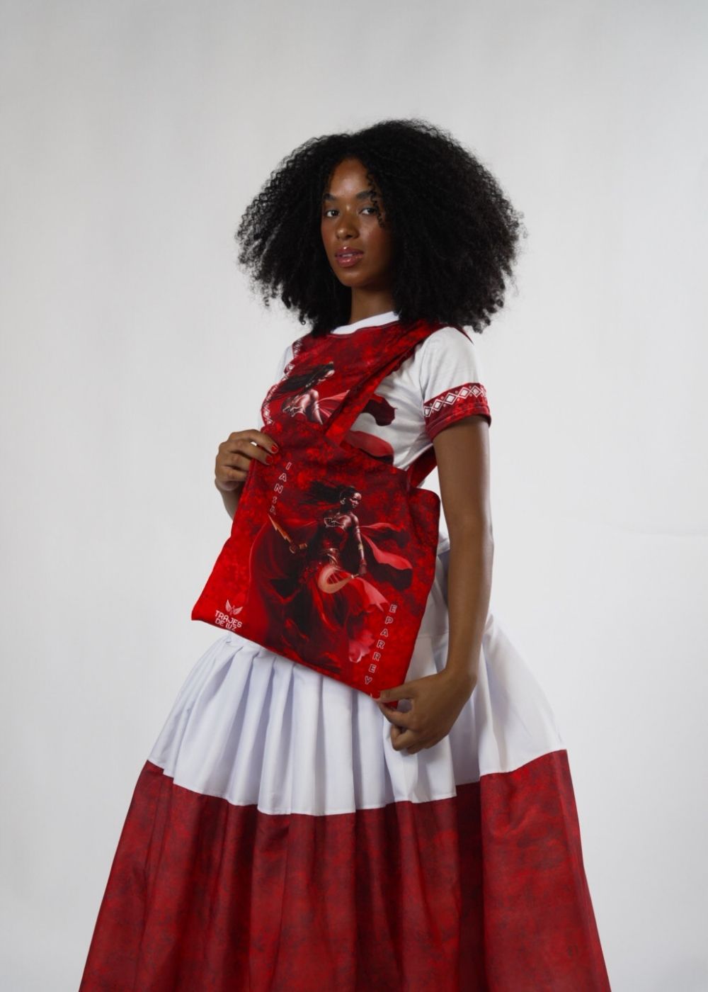 Ecobag Orixá Iansã Umbanda e Candomblé - Coleção Orum | Trajes de Luz