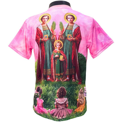 Camiseta Jardim das Meninas Entidade Umbanda - Coleção Ibejada | Trajes de Luz