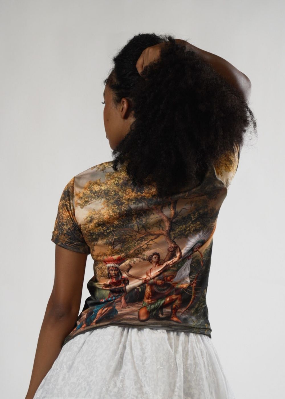 Camiseta Caboclos Entidade Umbanda - Coleção Aruanda | Trajes de Luz