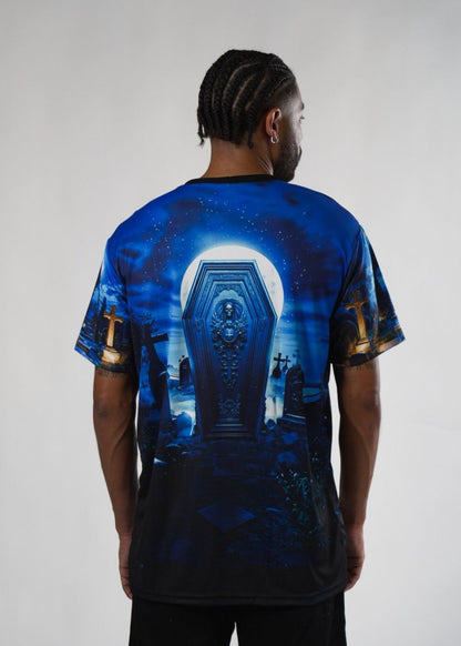 Camiseta Exu Tata Caveira Entidade Umbanda - Coleção Guardiões | Trajes de Luz