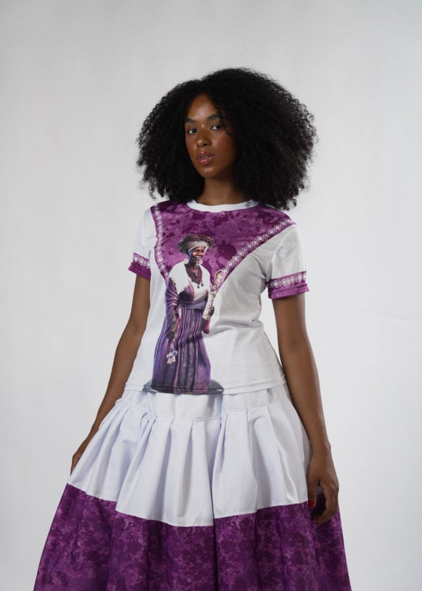 Camiseta Orixá Nanã Umbanda e Candomblé - Coleção Orum | Trajes de Luz