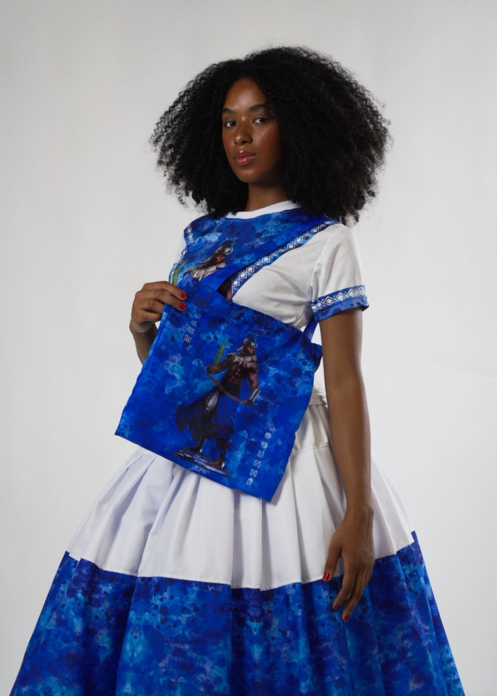 Ecobag Orixá Ogum Umbanda e Candomblé - Coleção Orum | Trajes de Luz