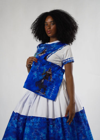 Ecobag Orixá Ogum Umbanda e Candomblé - Coleção Orum | Trajes de Luz