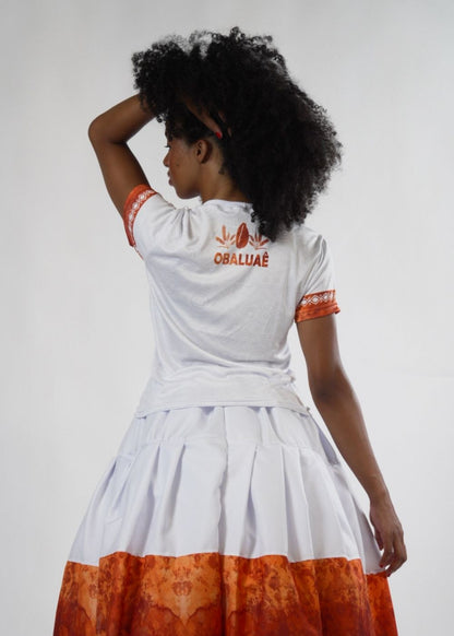 Camiseta Orixá Obaluaê Umbanda e Candomblé - Coleção Orum | Trajes de Luz