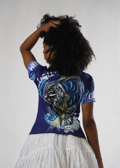 Camiseta Orixá Ogum Umbanda e Candomblé - Coleção Oríkì's | Trajes de Luz