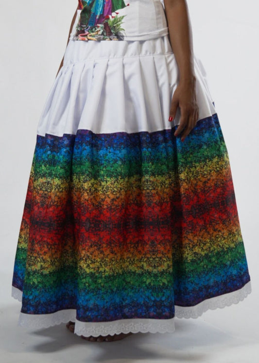 Saia de Orixá Oxumarê Coleção Orum | Trajes de Luz